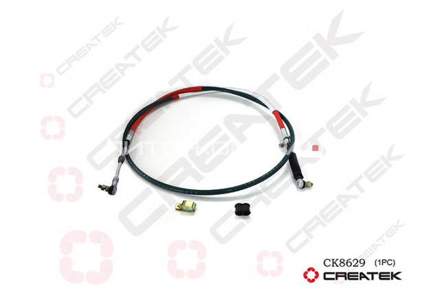 Трос КПП L=3200 красный CREATEK