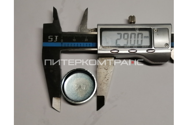 Заглушка блока и ГБЦ D=29мм дв.  6CT, ISLe, QSL, QSC
