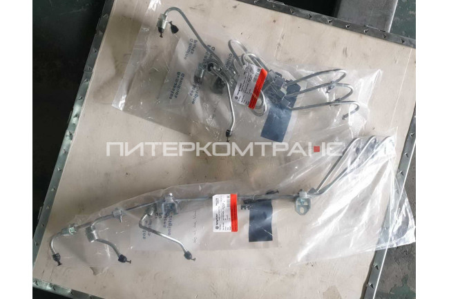 Трубки топливные ТНВД Евро2 340/375 л.с. (комплект 6 шт.) дв.  L, ISLe
