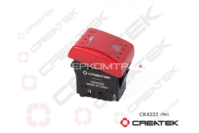 Клавиша аварийной сигнализации X3000 CREATEK